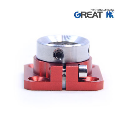 Aluminum 4 Hole Pediatric Pyramid Receiver Socket Adaptor Rotatable And Adjustable