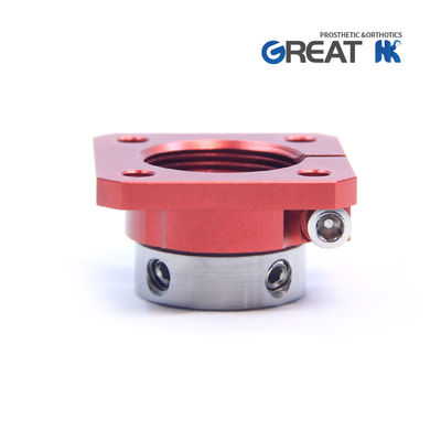 Aluminum 4 Hole Pediatric Pyramid Receiver Socket Adaptor Rotatable And Adjustable