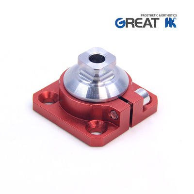 CE Certified Aluminum 4 Hole Pediatric Pyramid Socket Adapter Rotatable And Adjustable