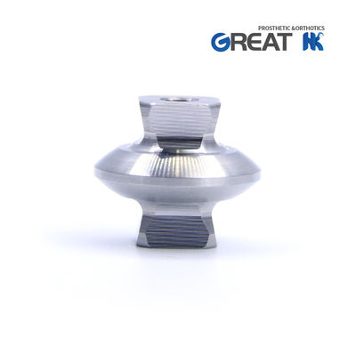 Stainless Steel Pediatric Double Pyramid Adapter For Max Load 45Kg 99lbs