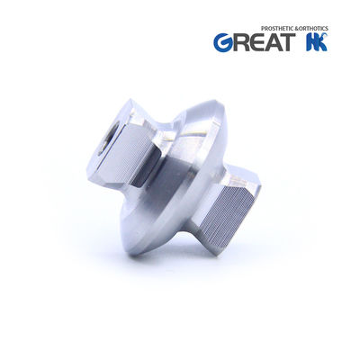 Stainless Steel Pediatric Double Pyramid Adapter For Max Load 45Kg 99lbs