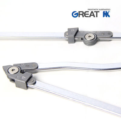 Pediatric Orthoses Knee Joints Drop Lock Knee Joint Aluminum For Child 13mm