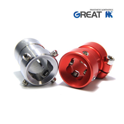 Aluminium 7075 Pediatrics Prosthetic Tube Clamp Adaptor For Lower Limb