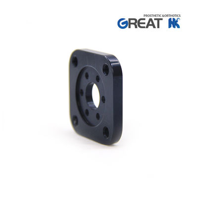 Aluminium 7075 Lower Limb Prosthetic Components Socket Plate For Shuttle Lock