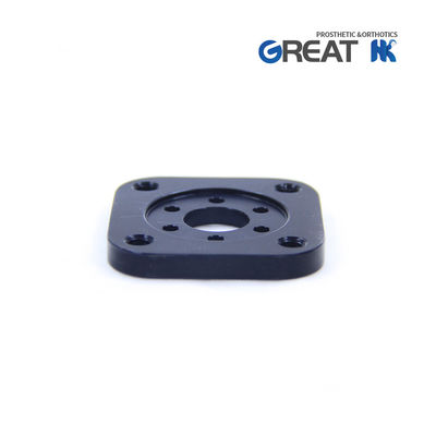Aluminium 7075 Lower Limb Prosthetic Components Socket Plate For Shuttle Lock