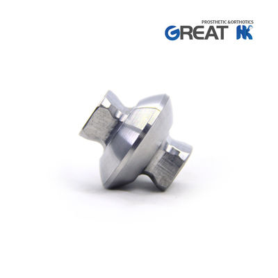 CE Lower Limb Prosthetic Components , 220lbs Double Pyramid Head Adaptor