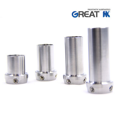 45mm-90mm ISO 13485 Stainless Steel Prosthetic Short Adaptor