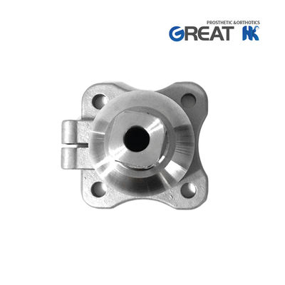 Stainless Steel Lower Limb Prosthetic Components , Pyramid Socket Adapter