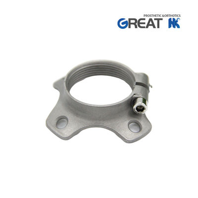 Titanium GR5 Lower Limb Prosthetic Components , Prosthetic Rotatable Pyramid Receiver Adapter
