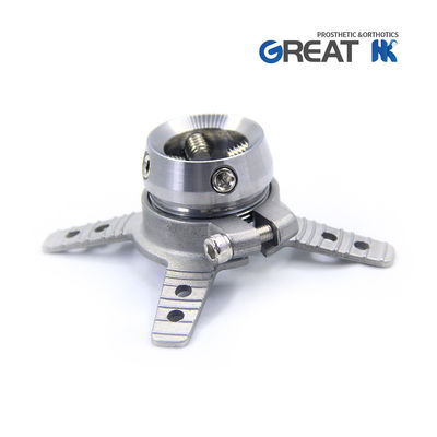 220lbs Lower Limb Prosthetic Components , Rotatable 4 Prong Adapter 