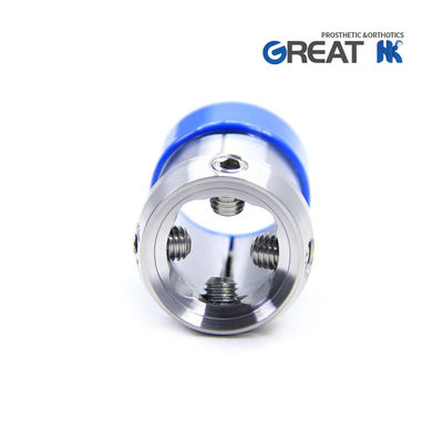 Lower Limb Prosthetic Components-Angle Tube Clamp Adaptor (10°Tilt) Stainless Steel 17-4/ Titanium GR5