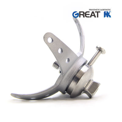 220LBS 3 Prong Stainless Steel Prosthetic Shuttle Lock With Pyramid