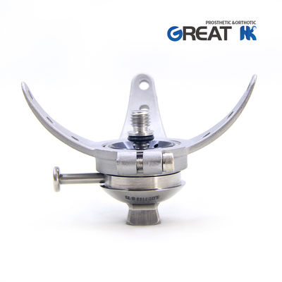 220LBS 3 Prong Stainless Steel Prosthetic Shuttle Lock With Pyramid