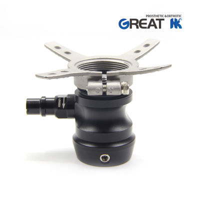 Reinforced Aluminum Prosthetic Shuttle Lock With Pyramid Receiver Short Pin