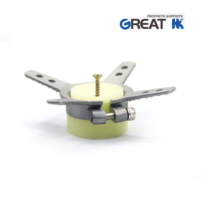 Three Prong Shuttle Lock Lower Limb Prosthetic For AK Aluminium 7075